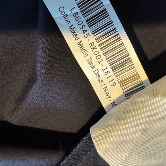 Quince Cotton Mixed Media Tank Dress - Picture 8 of 8